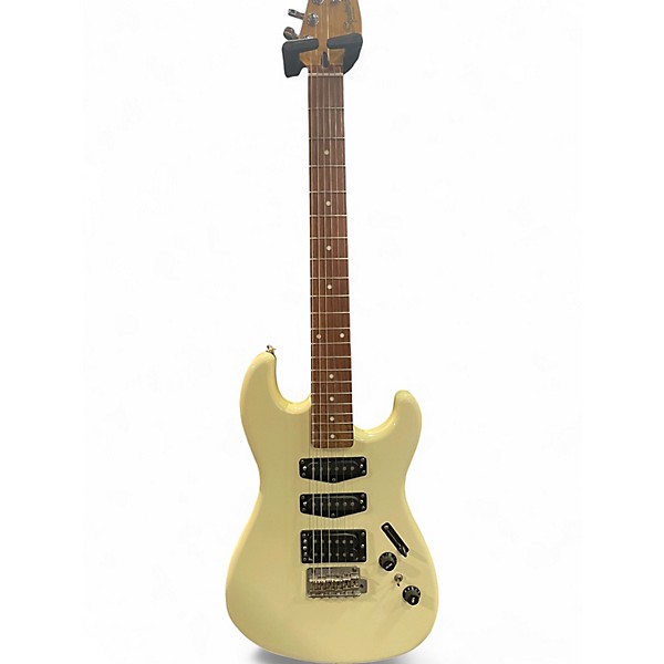Used 2007 Squier Bullet Stratocaster Aged White Solid Body Electric Guitar