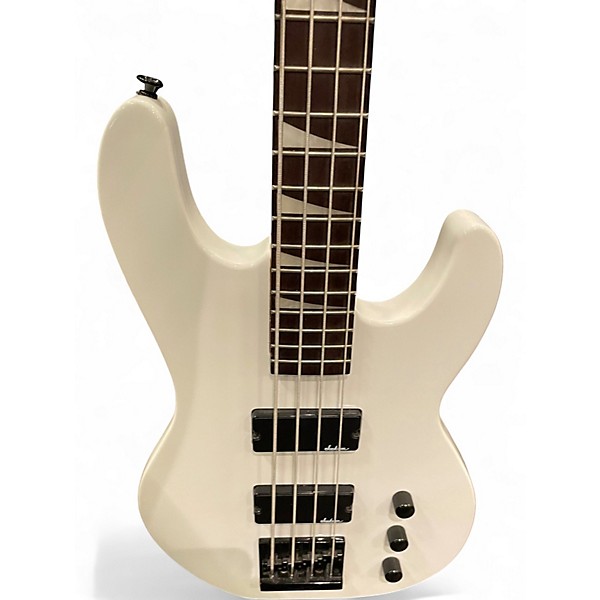 Used Jackson JS2 Concert WHITE Electric Bass Guitar