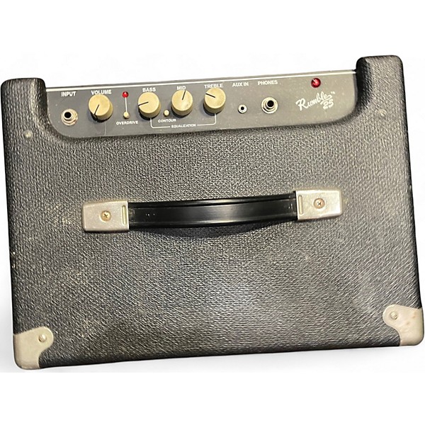 Used Fender Rumble 25 25W 1x10 Bass Combo Amp