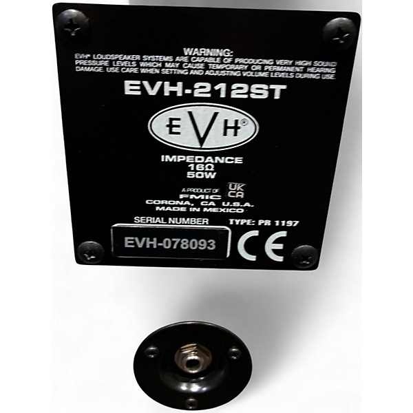 Used EVH 5150 212ST 2x12 Guitar Cabinet