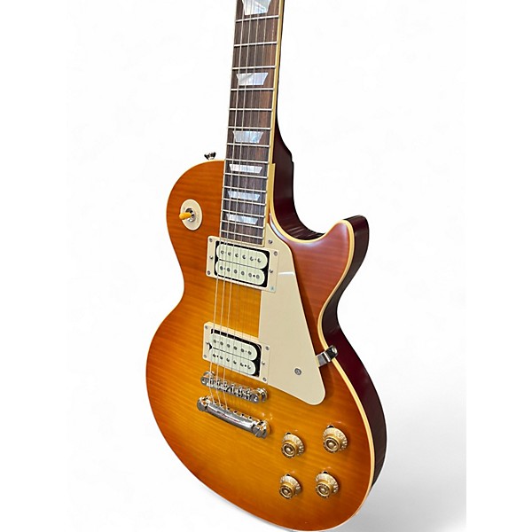 Used Epiphone 1960's Les Paul Standard inspired by Gibson Iced Tea Solid Body Electric Guitar