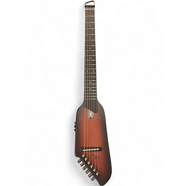 Used Donner Hush-1 2 Tone Sunburst Acoustic Electric Guitar
