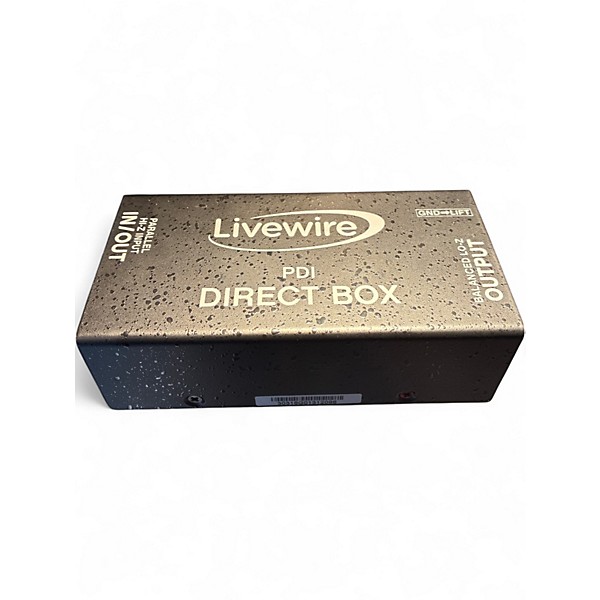 Used Livewire PDI Double Shielded Passive DI Direct Box
