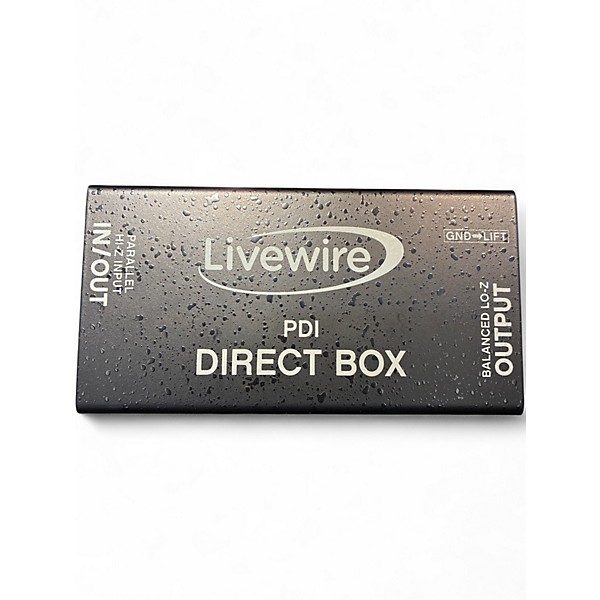 Used Livewire PDI Double Shielded Passive DI Direct Box