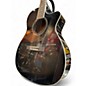 Used Guild OM260CE Trans Black Acoustic Electric Guitar