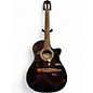 Used Ibanez GA35 Black Classical Acoustic Electric Guitar thumbnail