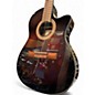 Used Ibanez GA35 Black Classical Acoustic Electric Guitar