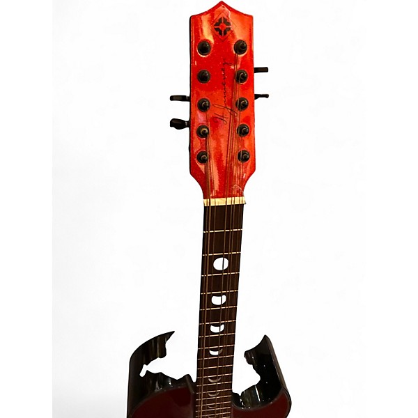 Used H. Jimenez LBQGXE-AN Red Acoustic Electric Guitar