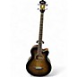 Used Ibanez AEB10E Trans Charcoal Acoustic Bass Guitar thumbnail