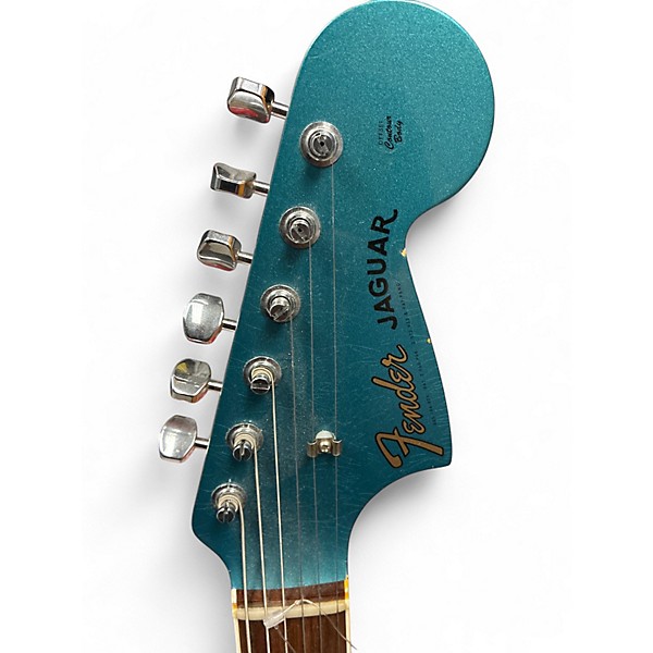 Used Fender Custom shop 1966 Jaguar Journeyman Closet Classic 66 LTD  Ocean Turquoise Solid Body Electric Guitar