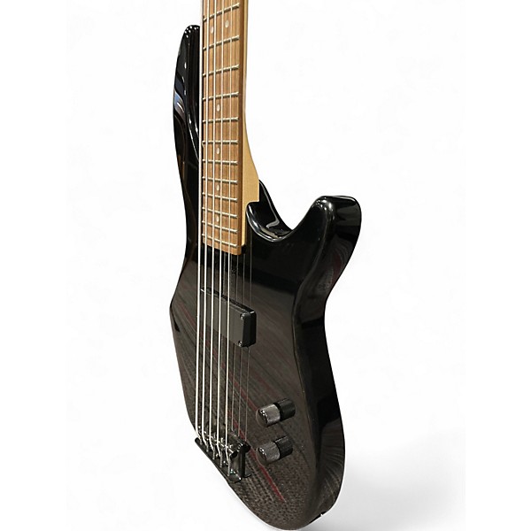 Used Dean Edge 5 String Black Electric Bass Guitar