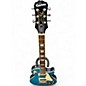 Used Epiphone Les Paul Traditional PRO III PLUS Blue Burst Solid Body Electric Guitar