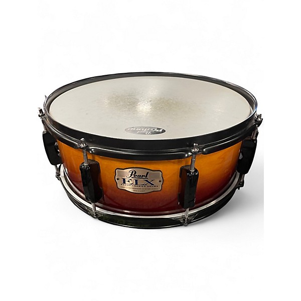 Used Pearl 14in ELX Snare Tobacco Burst Drum