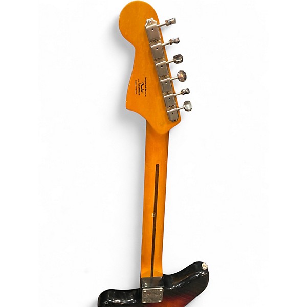Used Squier Classic Vibe 60s Jazzmaster 2 Color Sunburst Solid Body Electric Guitar
