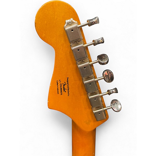 Used Squier Classic Vibe 60s Jazzmaster 2 Color Sunburst Solid Body Electric Guitar