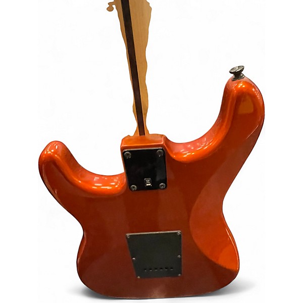 Used Squier Bullet HH Metallic Orange Solid Body Electric Guitar