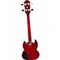 Used Epiphone SG bass Cherry Electric Bass Guitar