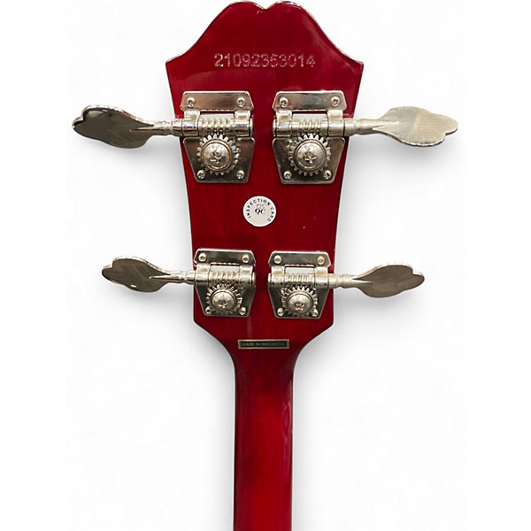 Used Epiphone SG bass Cherry Electric Bass Guitar