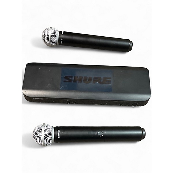 Used Shure BLX288/SM58 Handheld Wireless System