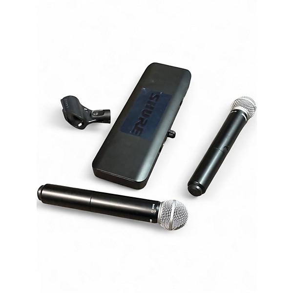 Used Shure BLX288/SM58 Handheld Wireless System