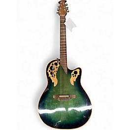 Used Ovation 6778 ELITE EMERALD GREEN Acoustic Guitar