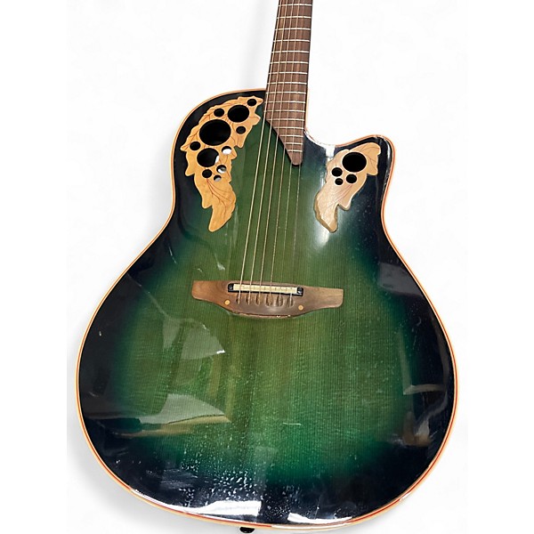 Used Ovation 6778 ELITE EMERALD GREEN Acoustic Guitar