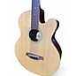 Used Ibanez AEB5E Natural Acoustic Bass Guitar