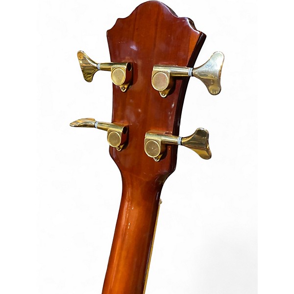 Used Ibanez AEB5E Natural Acoustic Bass Guitar