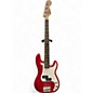 Used Squier MINI PRECISION BASS Dakota Red Electric Bass Guitar thumbnail