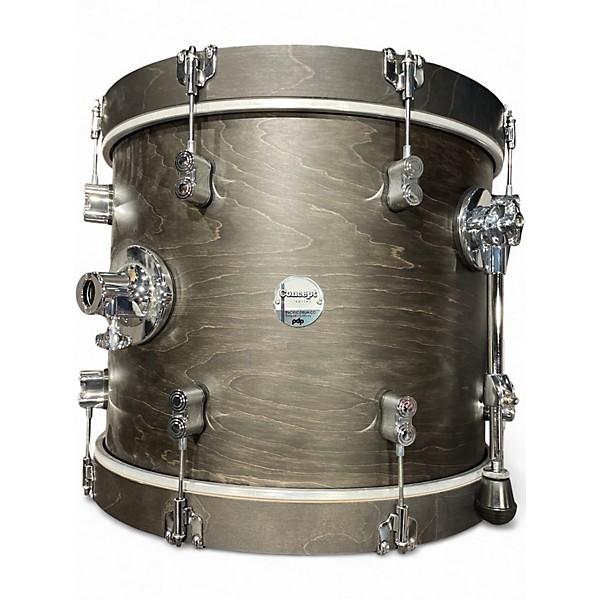 Used PDP by DW 3 Piece Concept Series Ebony Drum Kit