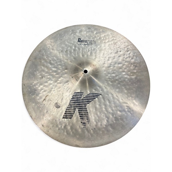 Used Zildjian 17in K Custom Dark Crash Cymbal