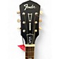 Used Fender Tim Armstrong Hellcat Left Handed BROWN Acoustic Electric Guitar
