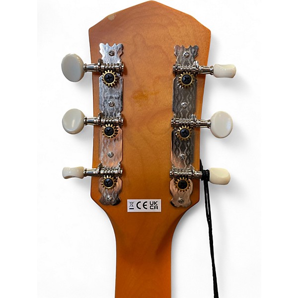 Used Fender Tim Armstrong Hellcat Left Handed BROWN Acoustic Electric Guitar