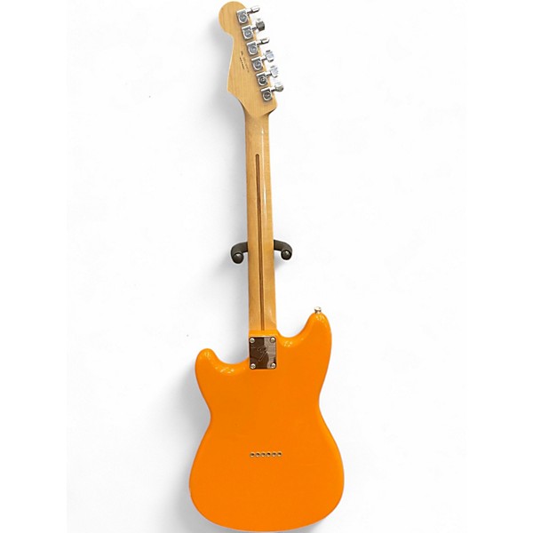 Used Fender Duo Sonic Orange Solid Body Electric Guitar