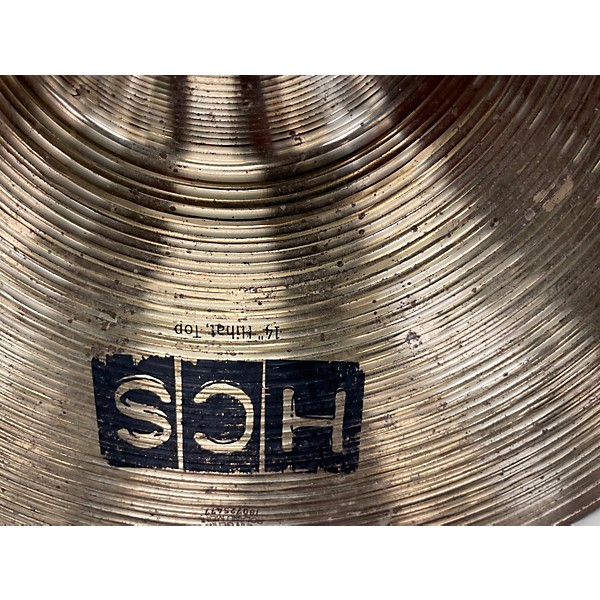 Used MEINL 14in HCS Hi Hat Pair Cymbal