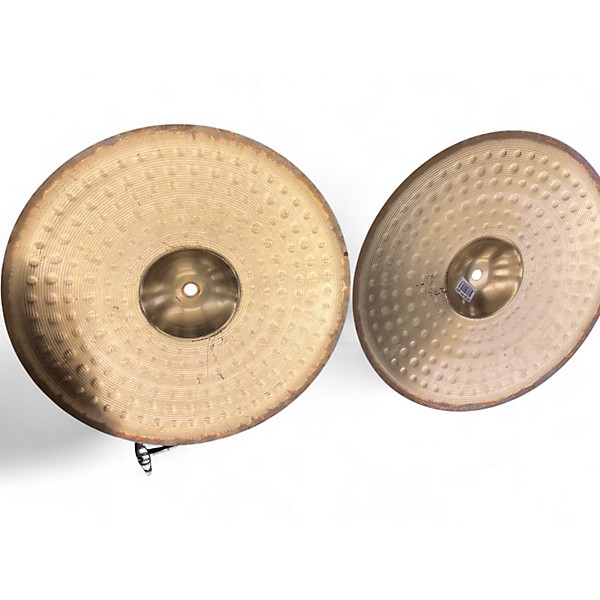 Used MEINL 14in HCS Hi Hat Pair Cymbal
