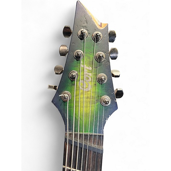 Used Cort KX508MS MARIANA BLU BURST Solid Body Electric Guitar