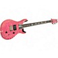 Used PRS SE Custom 24 Pink Solid Body Electric Guitar thumbnail