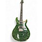 Used PRS SE Custom 24 Emerald Green Solid Body Electric Guitar thumbnail