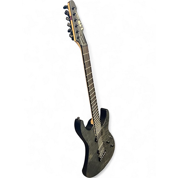 Used Ltd M-1000MS Black Solid Body Electric Guitar