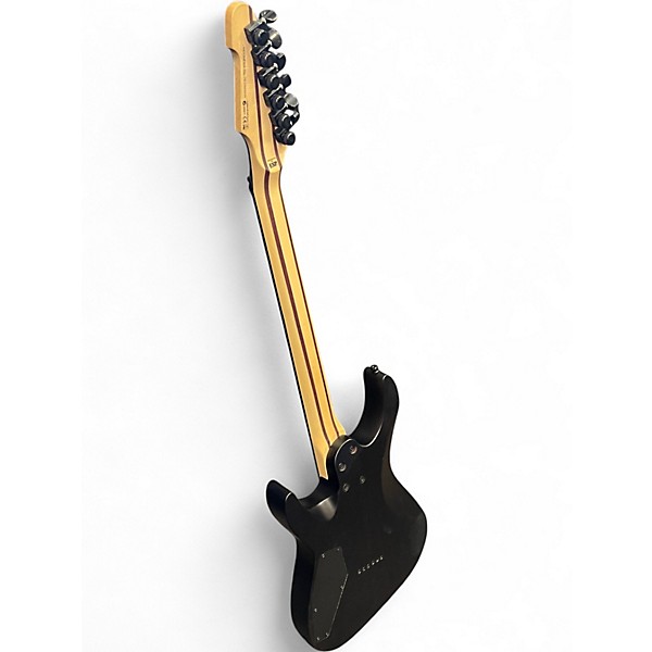 Used Ltd M-1000MS Black Solid Body Electric Guitar