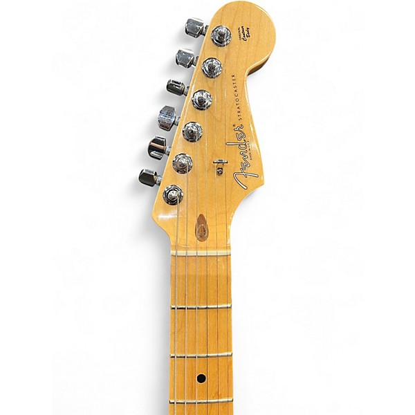 Used Fender American Standard Stratocaster Aged Cherry Burst Solid Body Electric Guitar