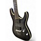 Used Schecter Guitar Research C1 Platinum Trans Black Solid Body Electric Guitar