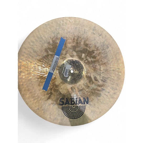 Used SABIAN 21in HH Raw Bell Dry Ride Brilliant Cymbal