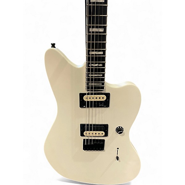 Used Fender Jim Root Signature Jazzmaster White Solid Body Electric Guitar