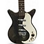 Used Danelectro DC-3 BLACK SPARKLE Solid Body Electric Guitar