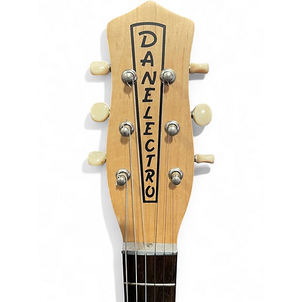 Used Danelectro DC-3 BLACK SPARKLE Solid Body Electric Guitar
