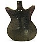Used Danelectro DC-3 BLACK SPARKLE Solid Body Electric Guitar