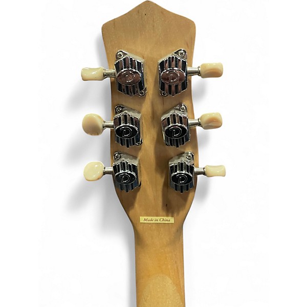 Used Danelectro DC-3 BLACK SPARKLE Solid Body Electric Guitar