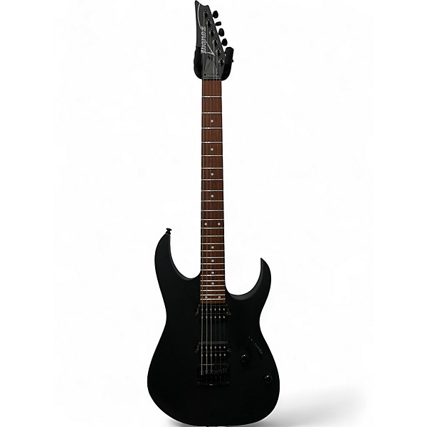 Used Ibanez RGRT421 Flat Black Solid Body Electric Guitar